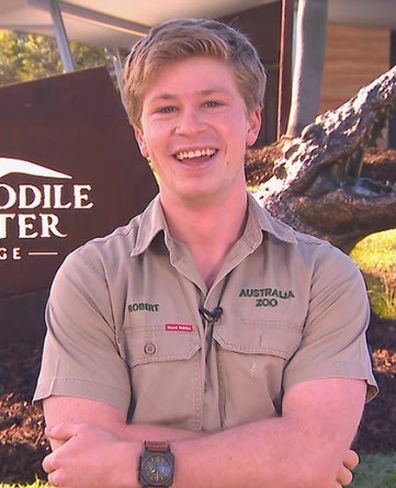 Robert Irwin reflects on cute moment American tourist tried to get his phone number.