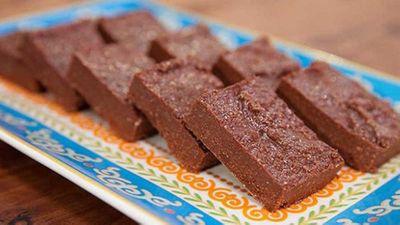 Recipe: <a href="http://kitchen.nine.com.au/2018/02/21/12/26/healthy-coconut-chocolate-recipe" target="_top">Healthy coconut chocolate</a>