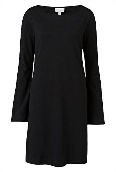 <a href="http://www.witchery.com.au/shop/woman/new-in/clothing/60192656/Bell-Sleeve-Swing-Dress.html" target="_blank">Dress, $119.95, Witchery</a>