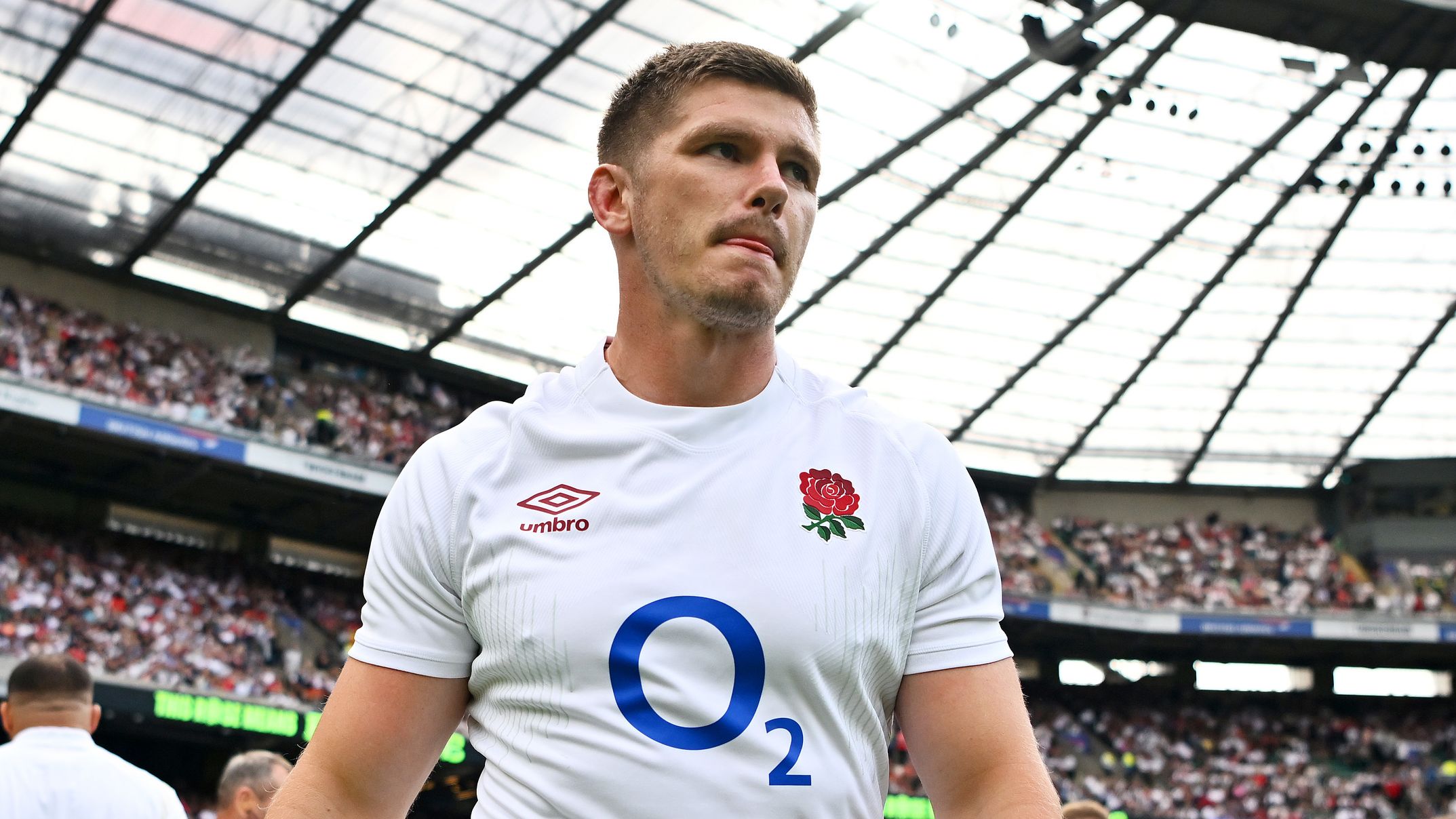 Owen Farrell stepped away from the England captaincy after receiving online abuse.