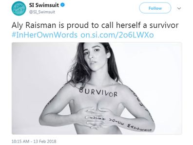 Empowering? Aly Raisman poses nude for Sports Illustrated