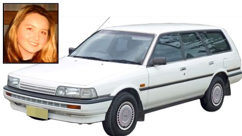 Police had been searching for a deregistered 1992 Toyota Camry station wagon. 