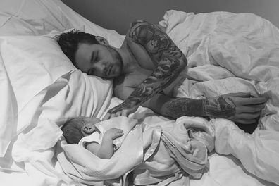 Liam Payne son bear cheryl cole tribute