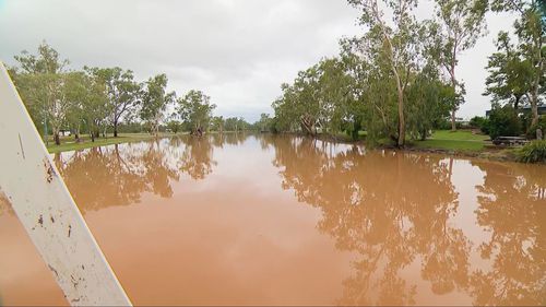Inundações em Clermont, no centro de Queensland