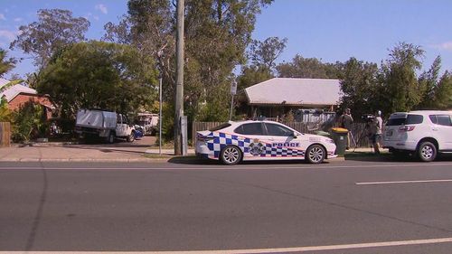 Crime scene at Caboolture home, Queensland.