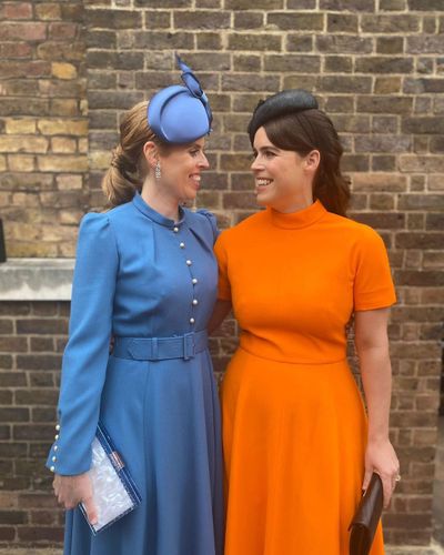 Princesses Beatrice and Eugenie successful  antecedently  unseen Platinum Jubilee play   photo