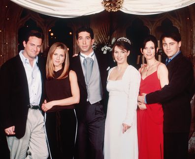 Friends scripts, which were mistakenly thrown away instead of being destroyed, were concerned with Ross' wedding to Emily in London