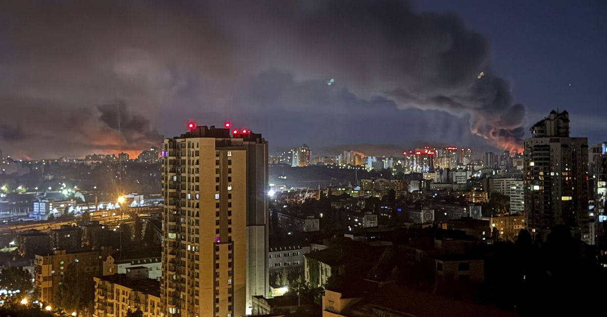 Kyiv hammered in largest missile and drone barrage since war began