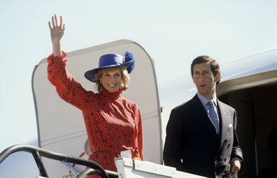 diana tour to australia