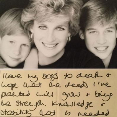 Princess Diana's butler shares note which he claims shows she'd support Meghan and Harry