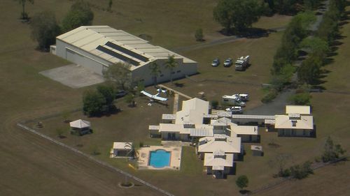 A husband and wife are lucky to be alive after making an emergency landing in their light plane near Noosa in south-east Queensland.