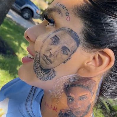 Woman, After Being Cheated On, Gets Ex-Partner's Face Tattooed On