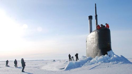 US Navy starts under ice submarine exercise off Alaska's coast