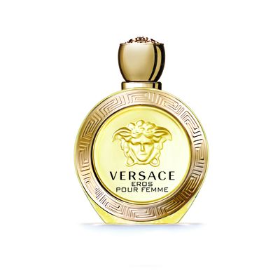 <a href="http://www.myer.com.au/shop/mystore/womens-fragrances/eros-pour-femme-edp" target="_blank">Versace Eros Pour Femme EDT (100ml), $140.</a>