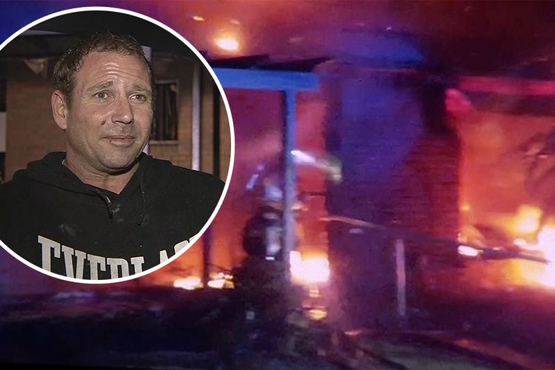 Queensland man saves neighbour from house fire