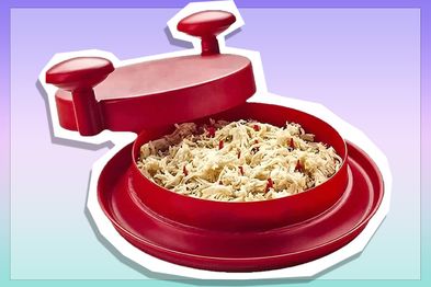 9PR: JEIKUYIA 10 inch Chicken Shredded Bowl Twist Tool with Handle and Non-Slip Base