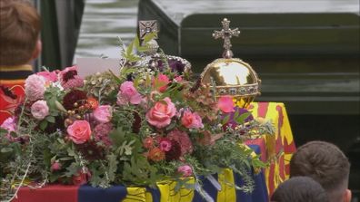 Queen Elizabeth II funeral coffin