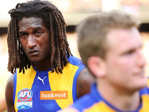 Nic Naitanui reacts after the loss. (Getty)