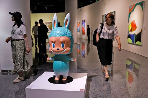  A rare, first-generation Labubu figure has sold for $150,000 in Beijing at an auction held exclusively for the toys that have taken the world by storm.