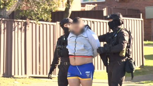 The men were arrested in raids this morning. 