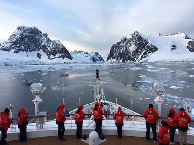 Antarctica PONANT passengers