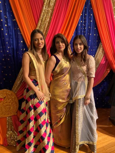 Ameeta MS with friends