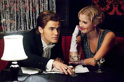 Paul Wesley plays Rebekah's one-time love interest Stefan on <i>Diaries</i>. "I absolutely adore Paul Wesley," Claire has said of her former costar. "He's one of my favorite people on the planet. People don't know this about him but he's so funny. Probably one of the funniest people I've ever met in my life."