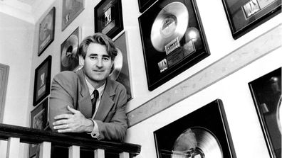 Record Producer and Inxs Manager Chris Murphy at his Potts point office. October 17, 1991