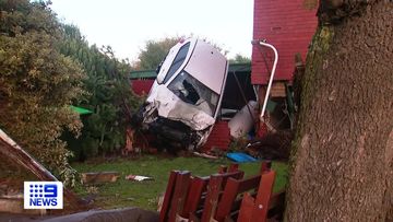 A woman has been killed after crashing her car into a unit block in Adelaide.The Hyundai i30 was left teetering from a carport at the Daw Park apartment block, in the city&#x27;s inner south, with residents woken by a bang about 3.20am Wednesday.