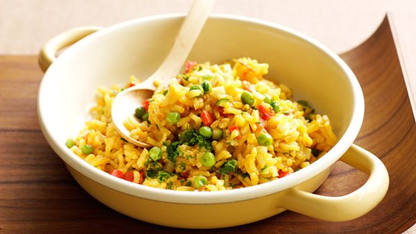 Vegetarian paella