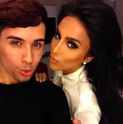 Ariel Tejada and Lilly Ghalichi.