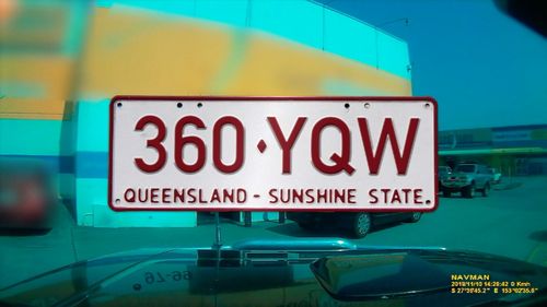 Police are appealing for anyone who sees a vehicle with Queensland plates 360YQW to contact CrimeStoppers.