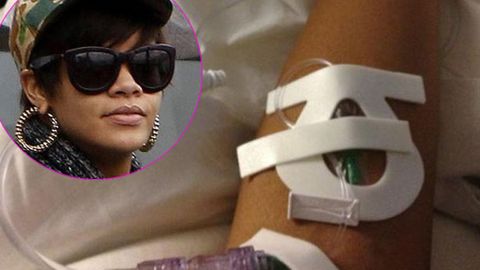 Rihanna hospitalised with 'exhaustion', friends want her in rehab
