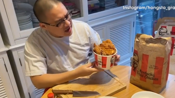 Dan Hong reveals a KFC Zinger hack for nasi goreng fried rice