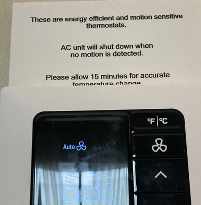 Hotel guest calls out odd AC feature in room: 'Do they expect me to wake up at night?'