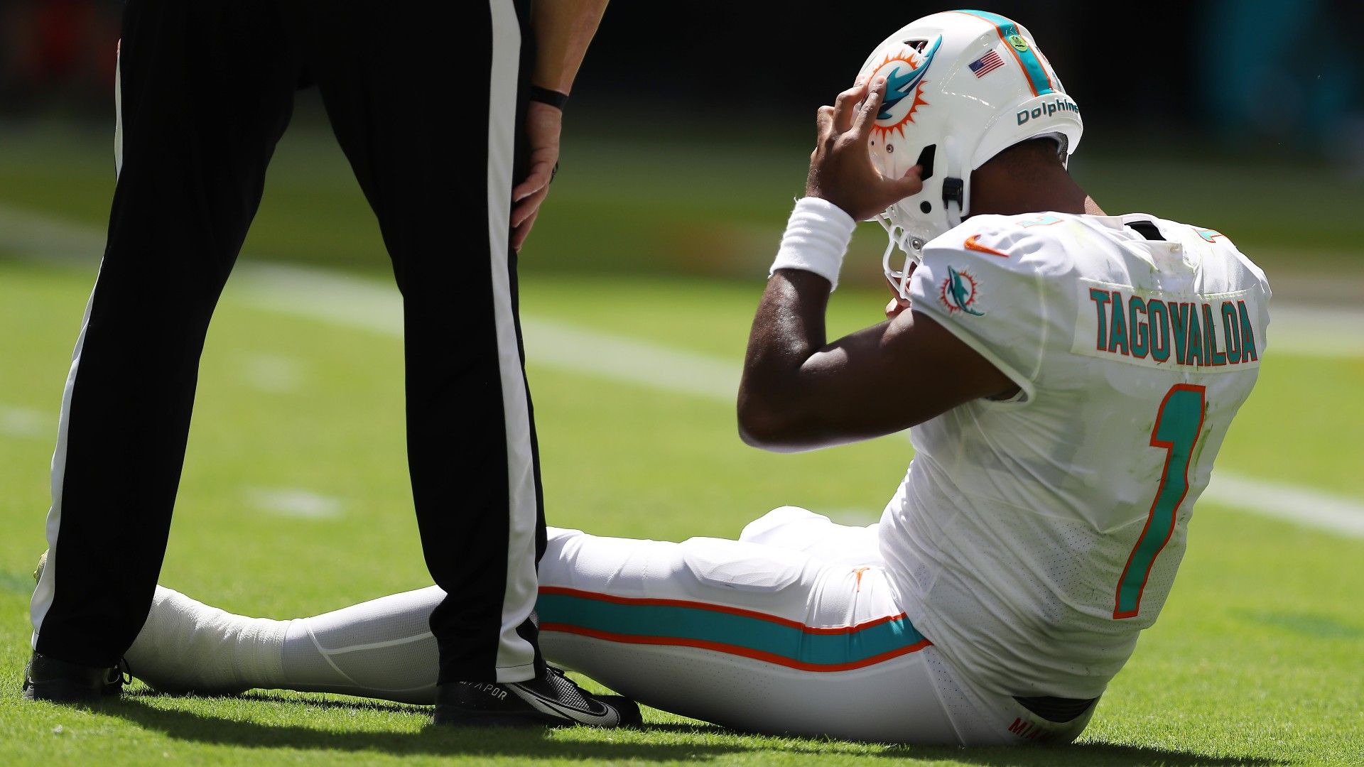 NFL investigation launched into medical decision on wobbly Miami Dolphins star