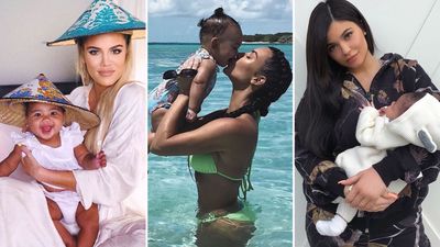 Khloe, Kim and Kylie welcome baby girls