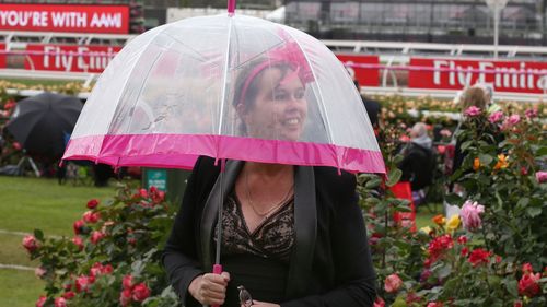 The Melbourne Cup could be a washout as forecasters warn the city is set to face a deluge tomorrow, like in 2017 and 2012 when showers hit.