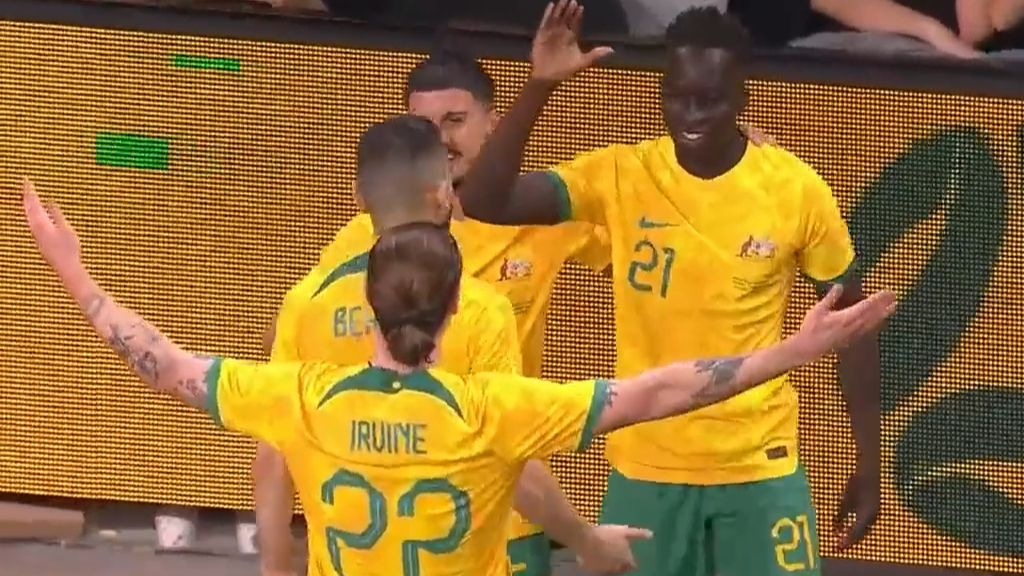 Teen sensation Kuol scores as Socceroos nail Ecuador 3-1 in Sydney 