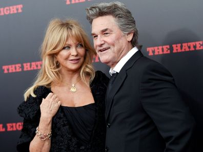 Goldie Hawn and Kurt Russell in 2015.