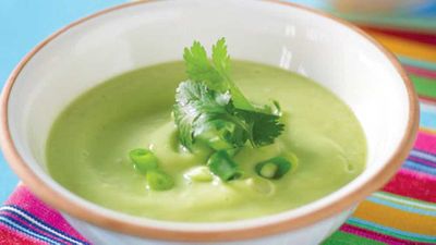 This velvety&nbsp;<a href="http://kitchen.nine.com.au/2016/05/13/11/24/avocado-soup" target="_top">avocado soup</a> is designed to be served over ice... need we say more?&nbsp;
