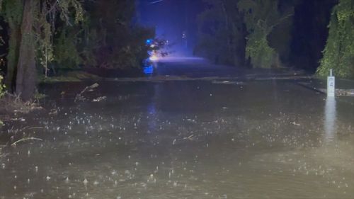 Woman missing in floodwaters NSW hunter region