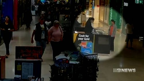 Violetta Hanson was arrested yesterday when police stormed a Western Sydney pawn shop where the unsuspecting woman was allegedly trying to offload stolen jewellery.