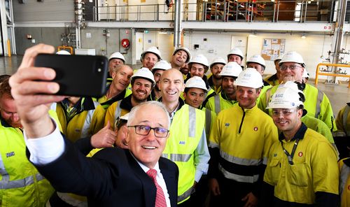 "The Hunter class will be one of the most capable warships in the world", says Turnbull. (AAP)