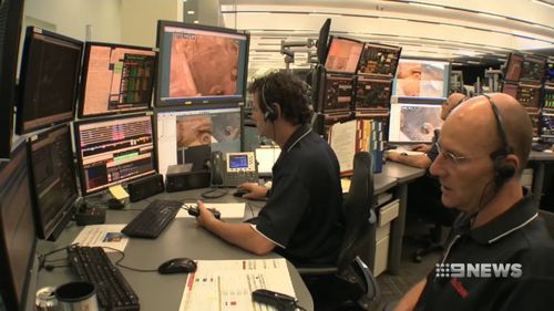 More than 200 completely automated locomotives are monitored by a control centre in Perth, 1500 kilometres away.
