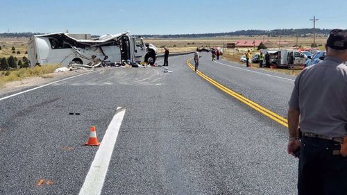 At least four killed in Utah tour bus crash