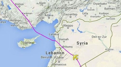 Malaysia Airlines changes flight path from Ukraine to Syria 