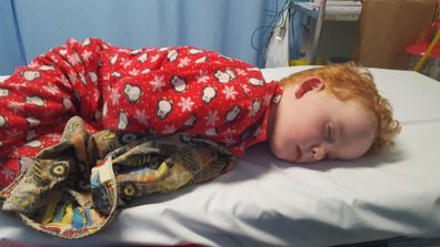 Sam has been a frequent visitor to the Perth Children's Hospital Emergency Department