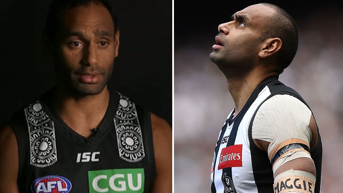 Travis Varcoe explains heartfelt tribute to late sister in Collingwood's Indigenous Round jersey