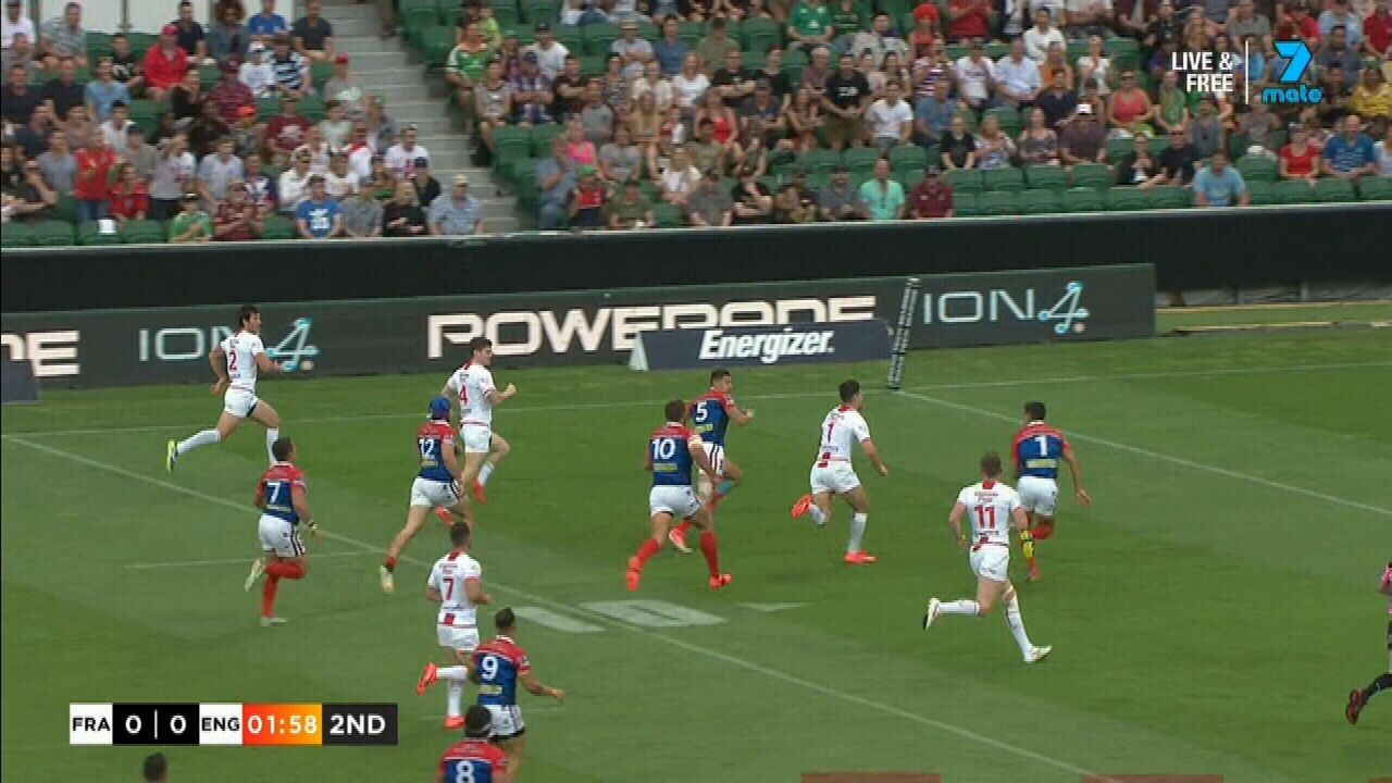 Widdop draws first blood for the English